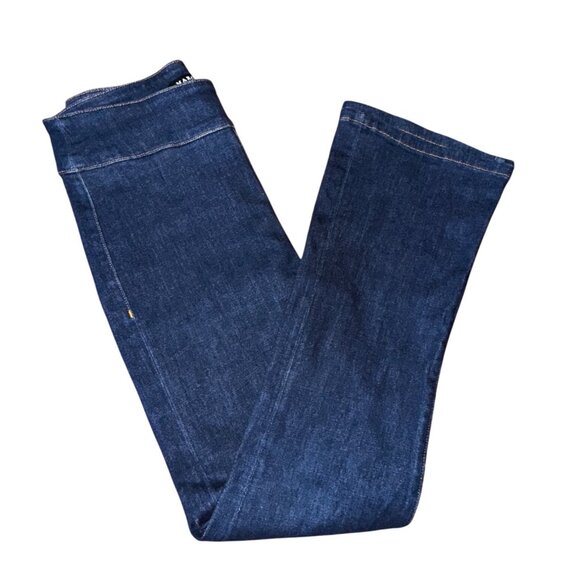 Y2K Marciano By Guess Jeans Dark Denim Mid Rise Flared Size 29 Sexy Stretch Jean - Picture 3 of 9